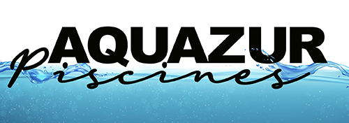 Logo Aquazur Piscines, spécialiste piscines coque dans le Gard et l'Hérault depuis 2006