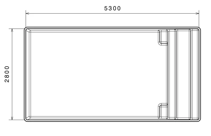 Plan-1-oia-piscine-coque plan piscine coque PID oia